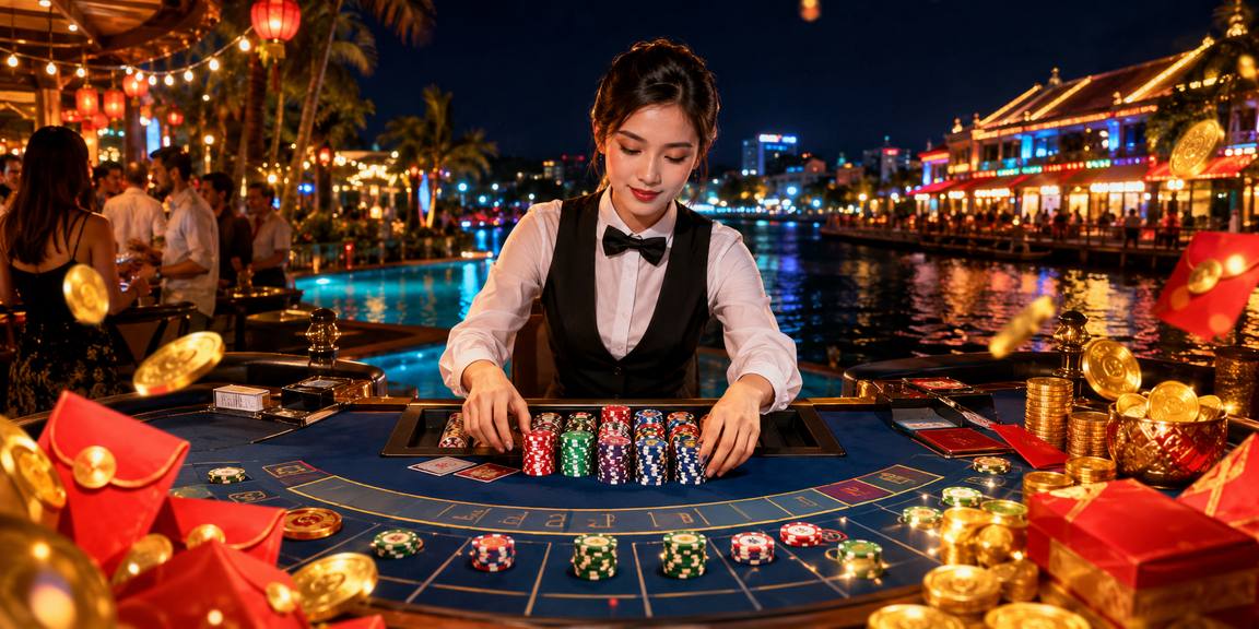 Meja Live Casino dengan Dealer Nyata di Skrin Anda